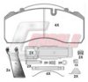 CASALS BKM1329 Brake Pad Set, disc brake